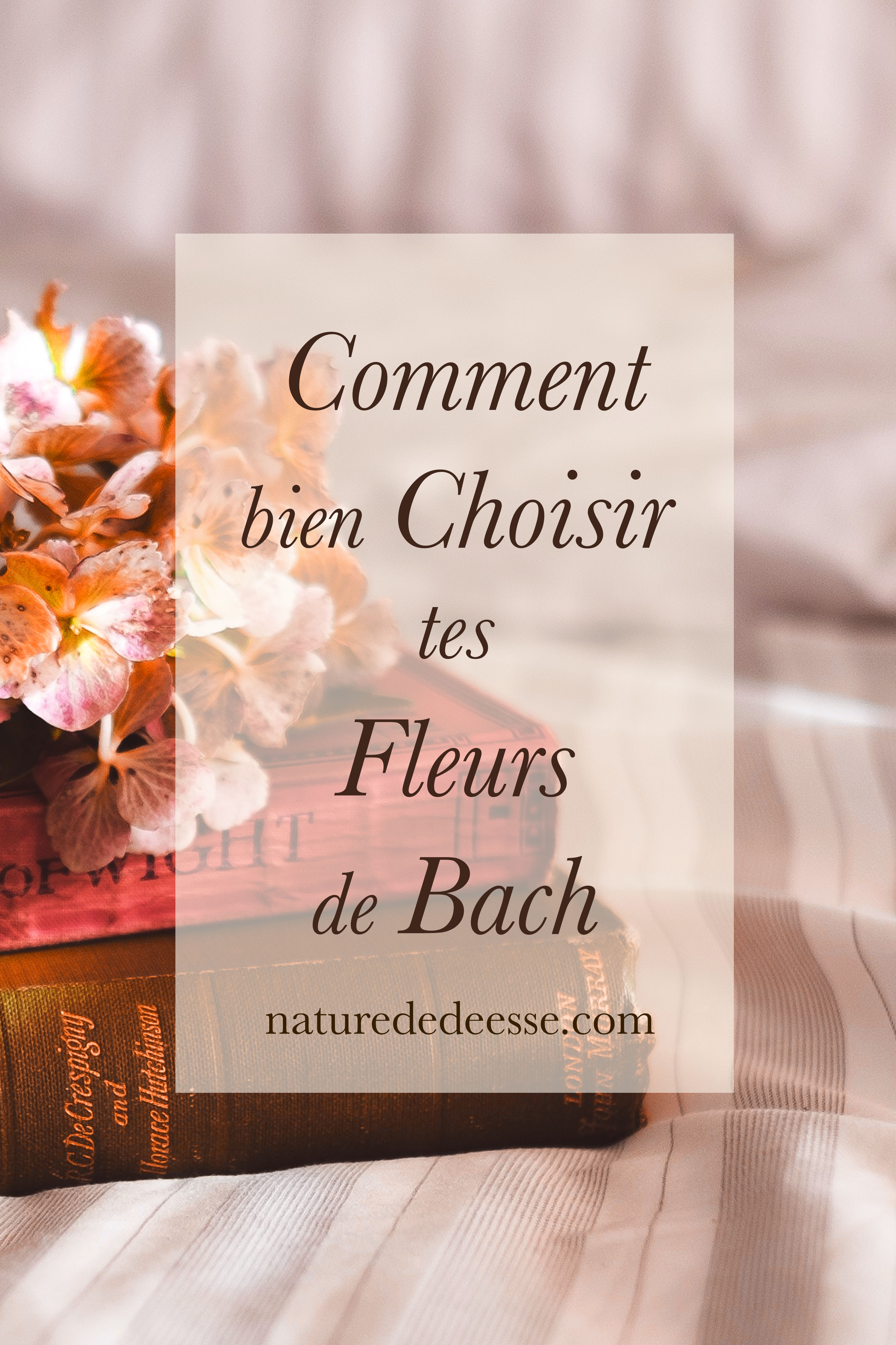 Comment bien choisir tes fleurs Bach - Nature de déesse