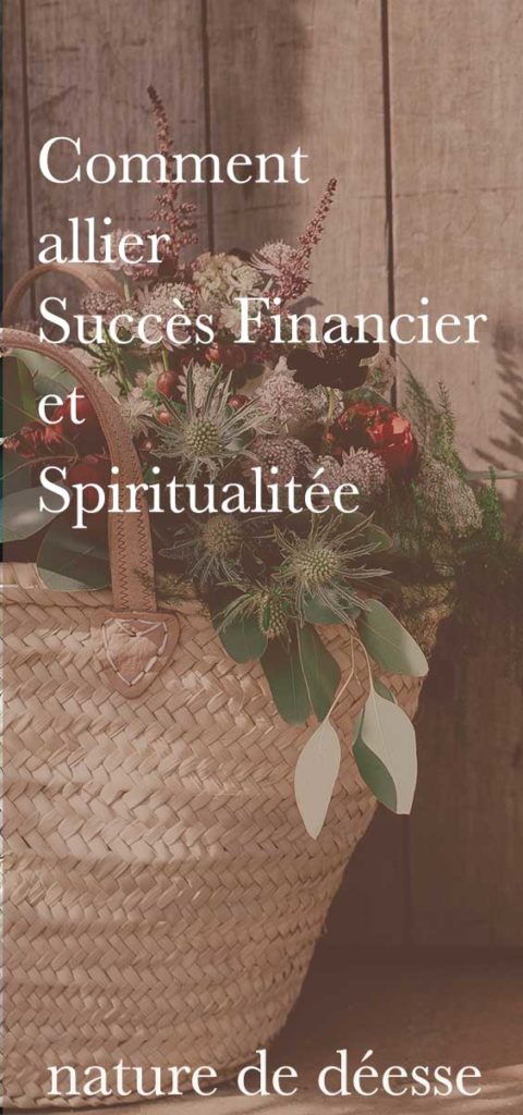 Tu es spirituelle mais tu as du mal avec l'argent, l'abondance financière ? Voici comment conciler la spiritualité et le sucès financier.