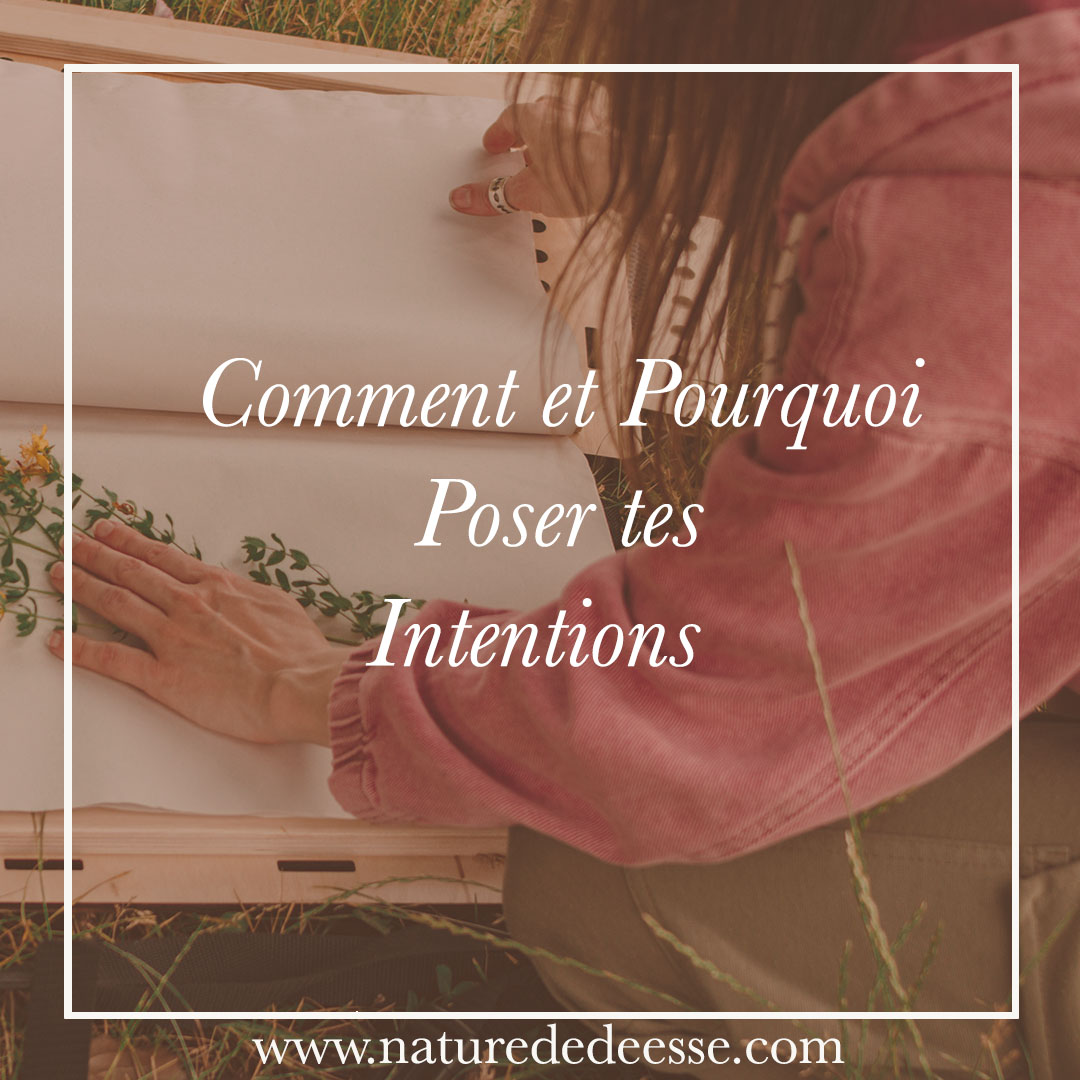 Pourquoi et Comment poser tes Intentions plutôt que des Objectifs